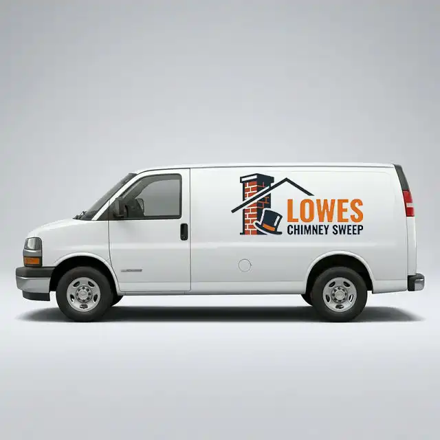 Lowes Chimney Sweep Service Van